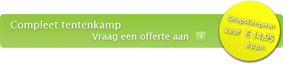 Compleet tentenkamp voor groepskamperen - Vraag nu een offerte aan